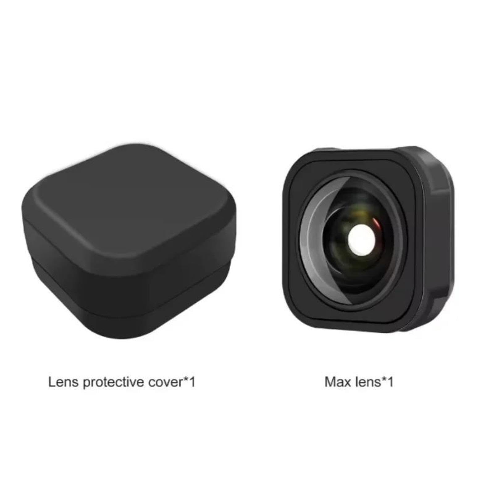 Max Lens Mod, Compatible avec GoPro, Hero 13 12 11