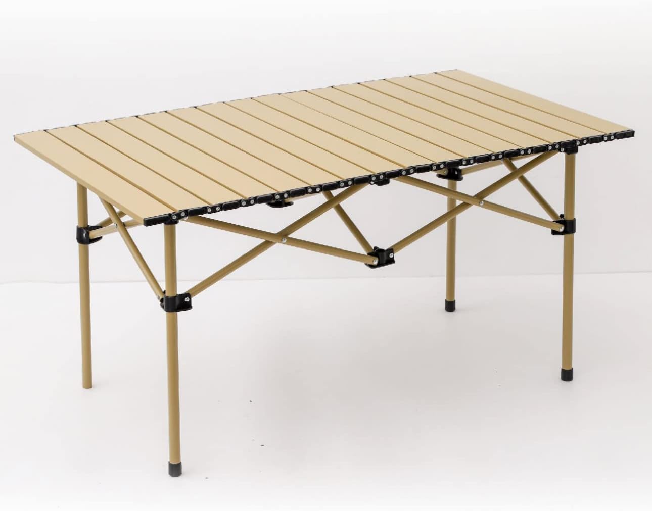 Blue River Outdoor Folding Camping Table Portable Aluminum Folding Table With Carrying Bags,Collapsible Beach Table for Outdoor Camp Picnic BBQ Travel Fishing(10381)