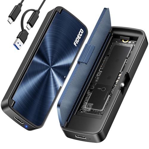 Cofre externo FIDECO para SSD M.2 NVMe USB 3.2 Gen 2 miniatura 1