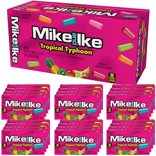 Image of Mike and Ike Tropical Typhoon Candy, 0.78 Ounce Box (Pack of 24)