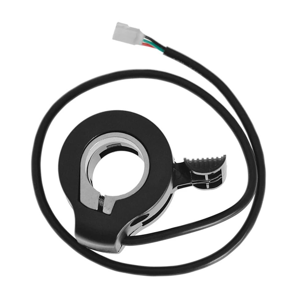 Caffen Black Ebike Throttle Electric Bike Thumb Throttle Universal E-Bike Speed Control Scooter Accessories