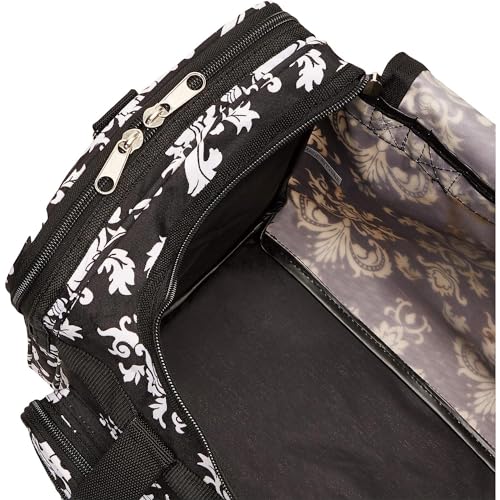 Image of World Traveler 81T16-630 Duffle Bag, One Size, Black White Damask II