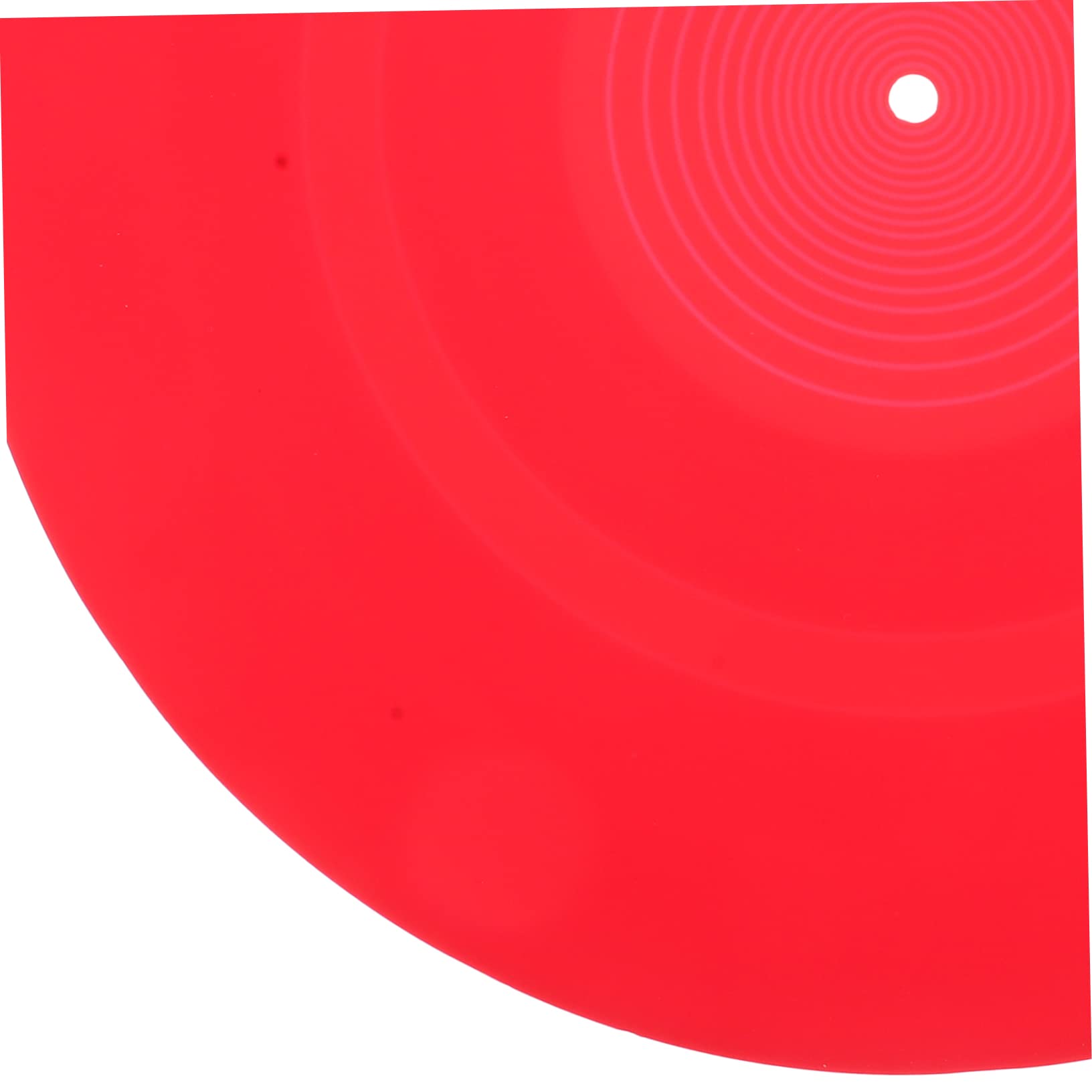 COSMEVIVI Vinyl Record Player Accessories Silicone Vinyl Pad Anti-static Turntable Mats