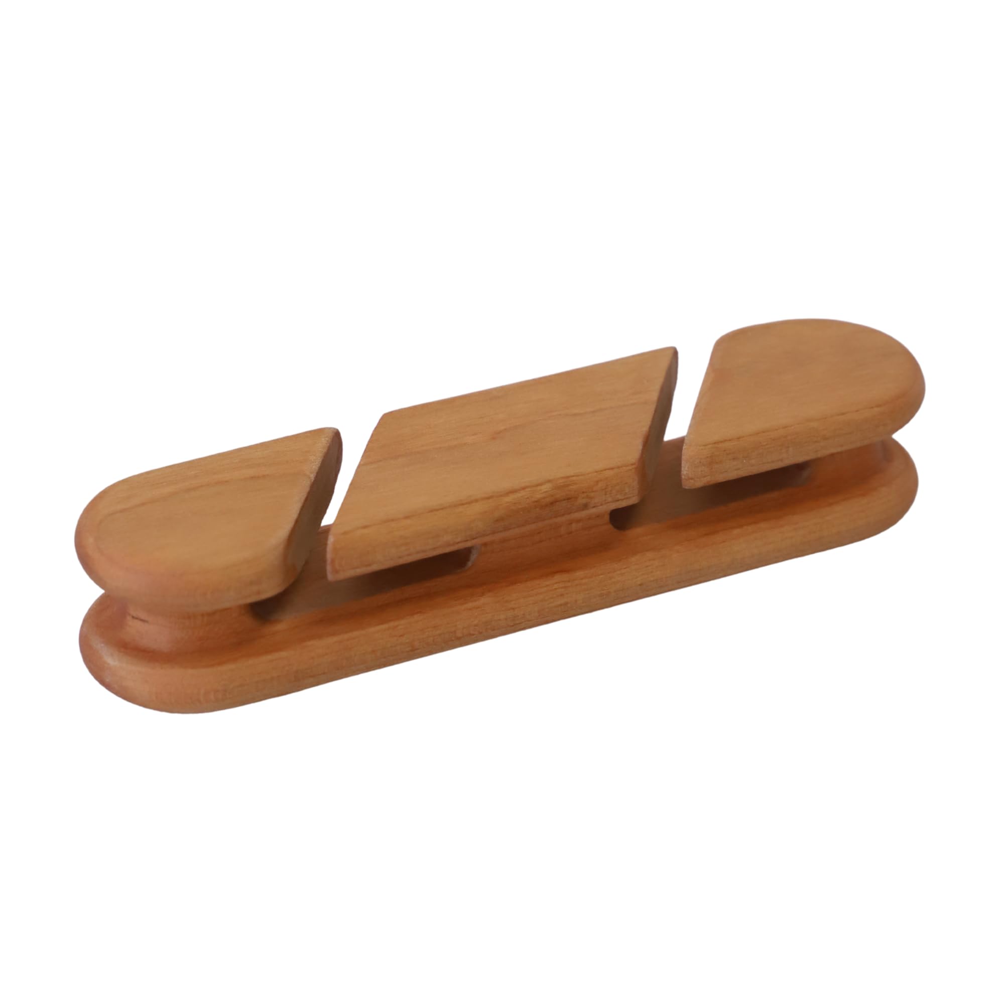 muso wood Cable Clips, Cherry Cord Holder, Cable Management Cord Organizer, Cable Straps for Desk Home and Office