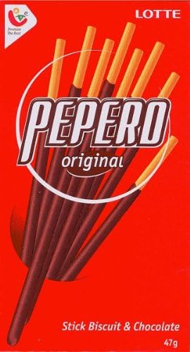 Lotte Pepero - Original Stick Biscuit & Chocolate 47g