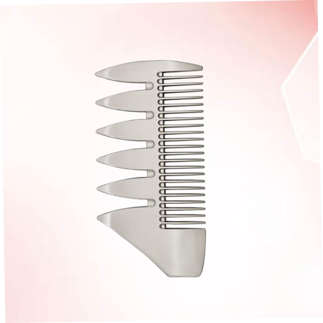 VALICLUD Dual Sides Beard Comb Brush Hair Combs for Men Styling Grooming Tool Anti-static Pocket Size