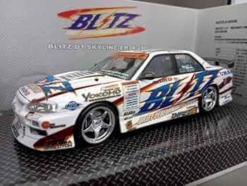 Amazon.co.jp: ホットワークス BLITZ D1 SKYLINE ER34 2006(02-07-04