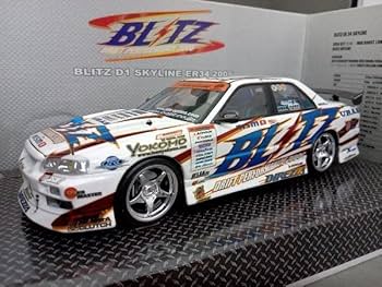 Amazon.co.jp: ホットワークス BLITZ D1 SKYLINE ER34 2006(02