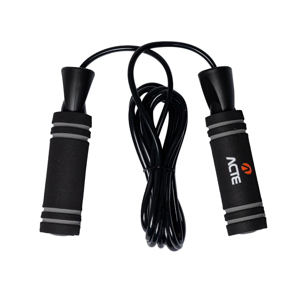 Acte, Corda de Pular T3 Pro em PVC Com Manoplas em Espuma Mede 2,75 Metros de