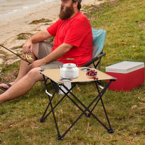 Table de camping pliable légère et imperméable pour extérieur