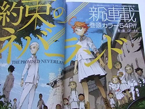 Amazon 約束のネバーランド 第1話 カラーページ 切り抜き 出水ぽすか おもちゃ おもちゃ