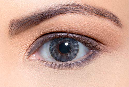 Solotica Natural Colors Grafite - lentillas de colores anuales sin doprtías - 1 par (2 undidades)