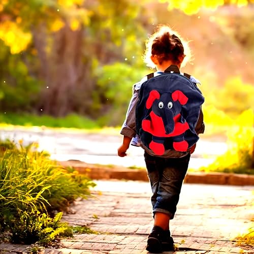 Image of Delicado Kids Backpack, Toddler Kids Backpack Plush children Nursery /Pre School /Picnic /Travelling Bag for Baby Girl Boy Age (2-5 Years)