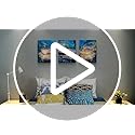 Lapremoly Sunrise Ocean Waves Wall Decor - Canvas Wall Art for Living Room, Bedroom, Office - 12x16 in