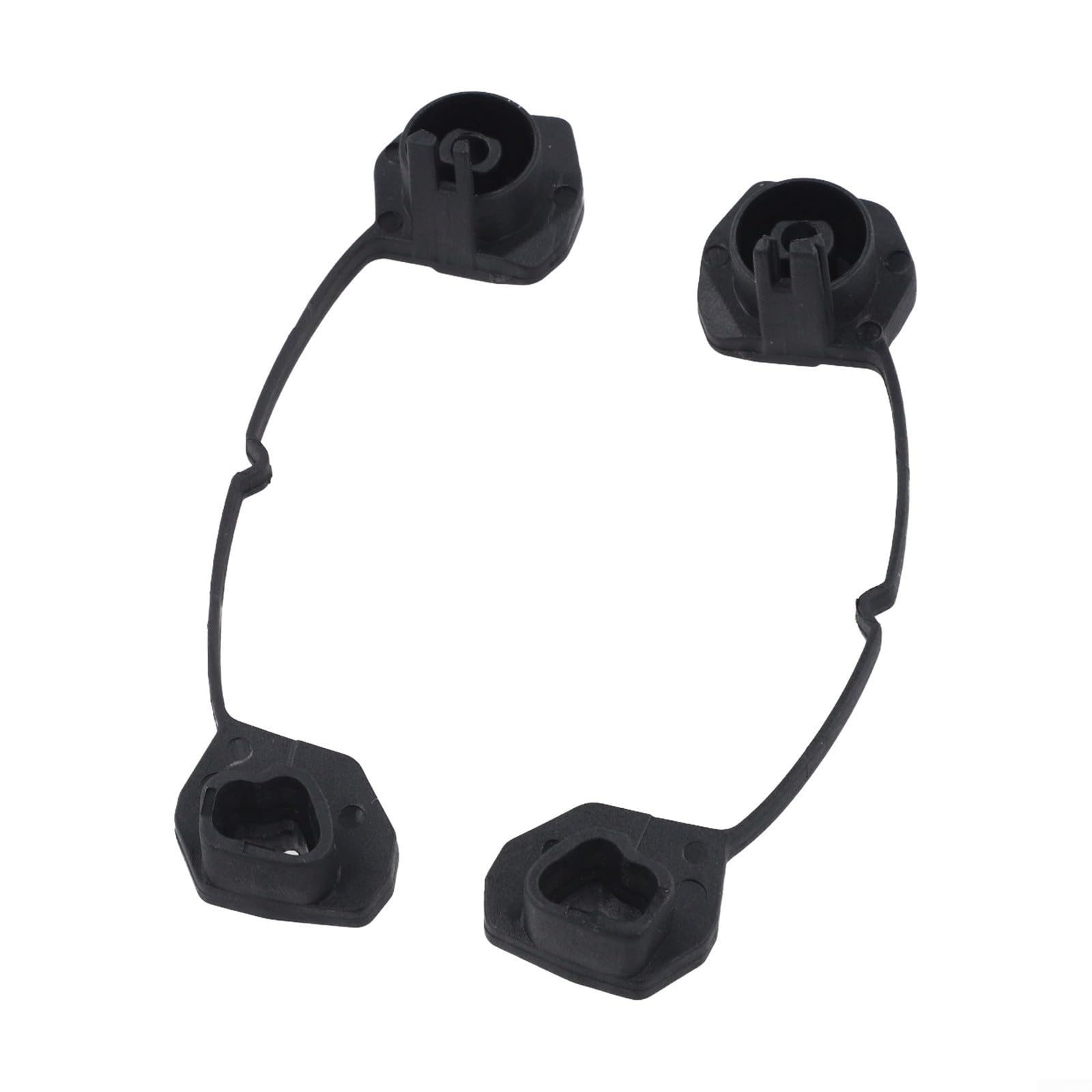 Schiebedach Schieberführung für CABRIO Verriegelungshaken Reparaturset kompatibel mit für SMART W451 2007-2014, Kunststoff, Schwarz, 1 Paar, OEM A4517760016