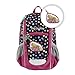 Step by Step Rucksack KIGA Maxi „Ponny Lotta“, Separates Innenfach, ergonomischer Kinder Rucksack, höhenverstellbarem Brustgurt, Kita, Kindergarten & Freizeit, ab 3 Jahren, 10 l, rosa