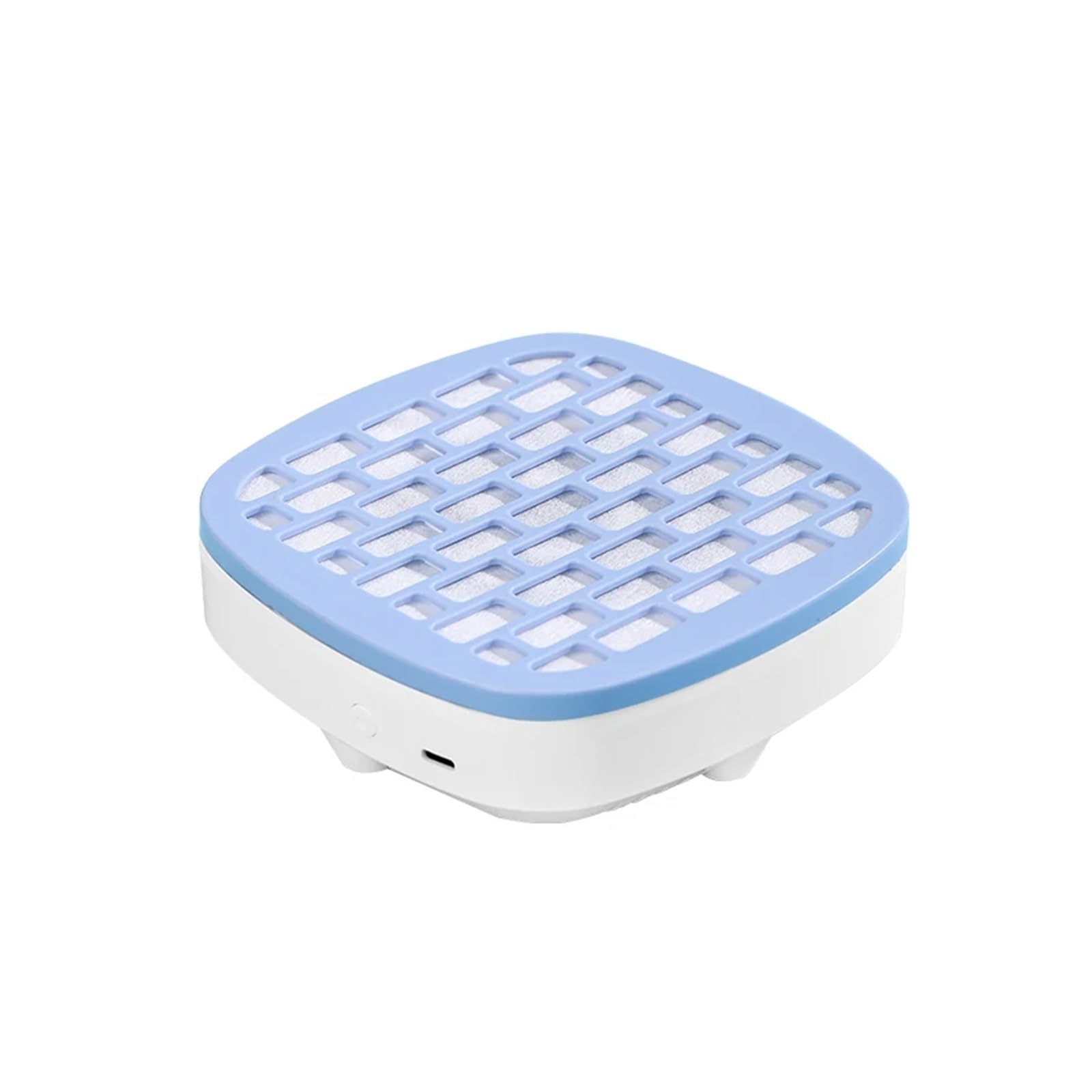 Dust Extractor, Mini Nail Dust Collector Extractor Fan for Manicure Machine Powerful Vacuum Cleaner with Remove Paper Filter Equipment for Beginners(Blue)