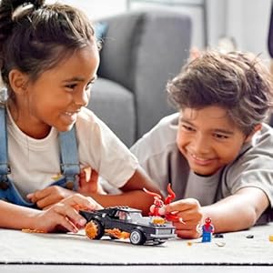 Amazon.co.jp - レゴ® マーベル スーパー・ヒーローズ スパイダーマン&ゴーストライダー vs. カーネイジ 76173
