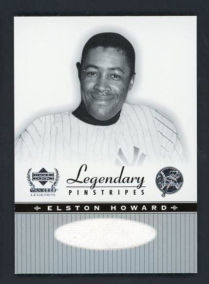 2000 UD Yankees Legends EH-LP Elston Howard Yankees 441015 Kit Young Cards