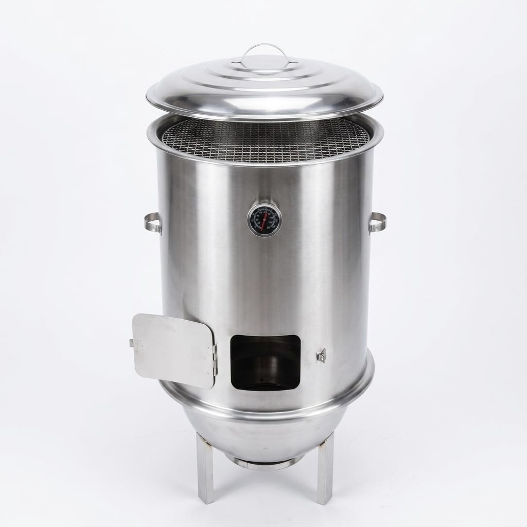 Barbecue a Senza Fumo e Forno per Arrostire - Design Staccabile per Casa e Balcone