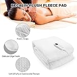 Massage Table Warmer Heating Pad Professional SPA Massage Bed Warmer with 8 Timer & 6 Heat Settings & Overheat Protection for Massage Bed & Spa, Thickened & Soft Fleece, 31" x 71" - Image 5