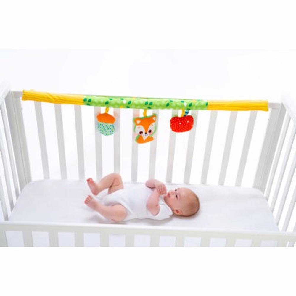 Chicco Tapis Arche 3 en 1 Compatible Next2Me, Tapis de Gymnastique Multifonctionnel avec Arche de Jeu, 3 Pendentifs et Panneau de Lit - Jouet Bébé 0+ Mois