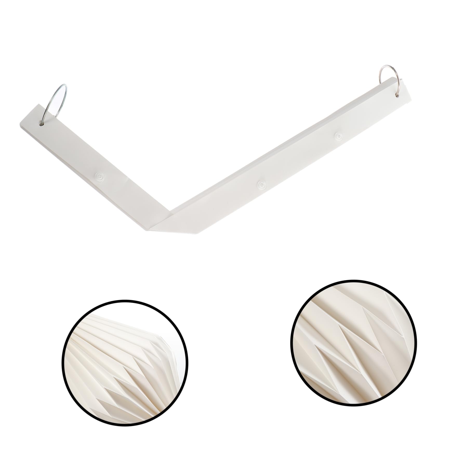 Artibetter 2pezzi Lampadario Origami Sospeso Paralume Decorativo Per Casa e Ristoranti Copertura Lampada Pendente Per Atmosfera Calda e Accogliente