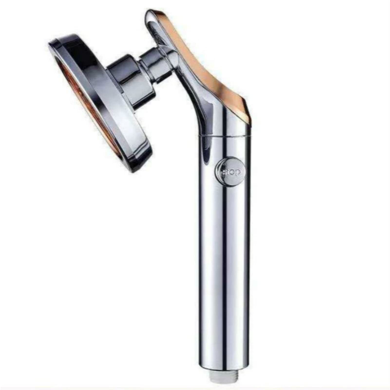 Pommeau de douche économie d'eau haute pression et jet réglable avec stop douche