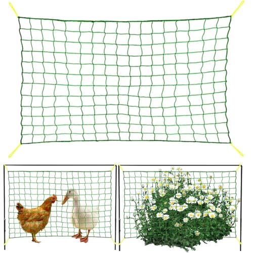 園芸ネット きゅうりネット 支柱 ゴーヤネット トレリスネット つる性植物用トレリスネット植物支持ネット栽培用 耐久性のある植物サポートトレリス 野菜、果物、花、ブドウの木、マメ科植物に適した耐久性のある植物サポートトレリス (1.8m*1.8m)