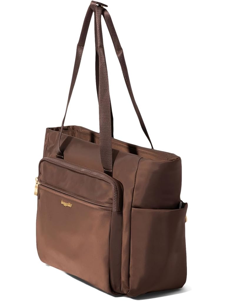 Brown Baggallini Nolita Laptop Tote
