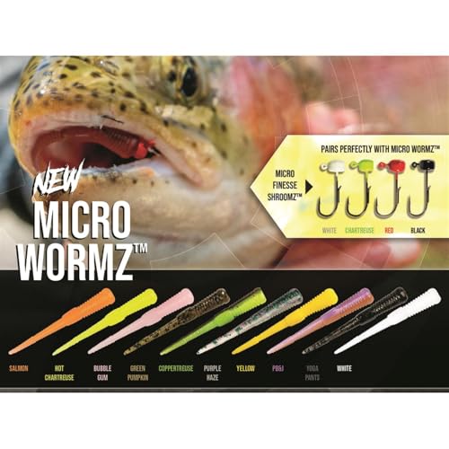 Z-Man MMW-03PK8 Micro WORMZ 2