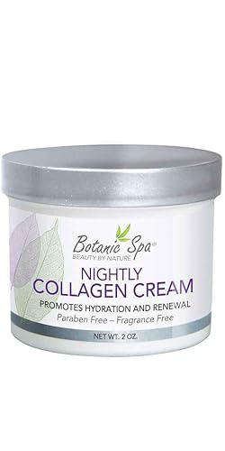 Botanic Spa Crema Nightly Colágeno, 2 oz