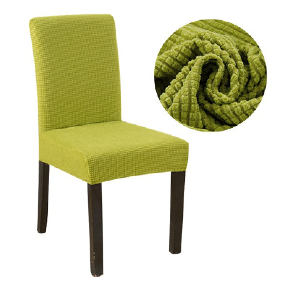 Housse de chaise extensible de salle à manger lot de 4 ou 6 pièces en spandex