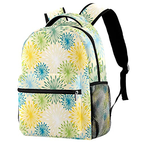 Sac à dos de voyage bleu avec poches latérales pour gourde