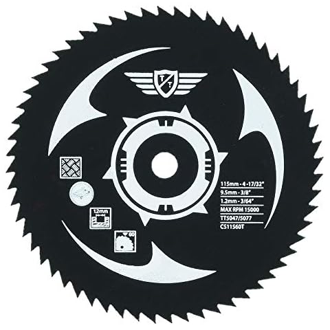 TopsTools 115mm HSS Circular Saw Blade Cover