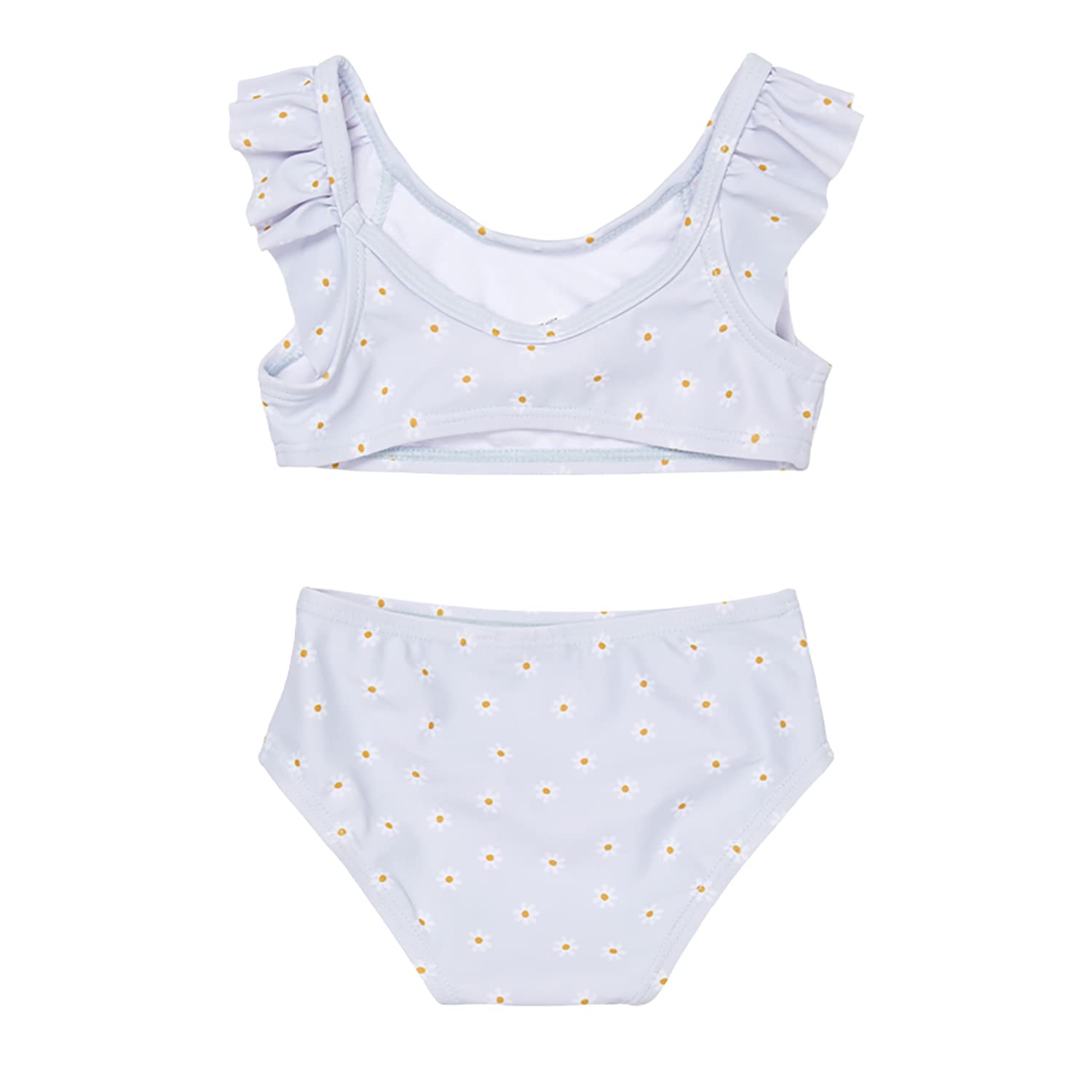 Little Dutch Bikini mit Rüschen Kind Mädchen hellblau (Gr. 98/104) - Daisies/Gänseblümchen