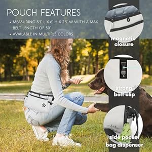 Dog-Treat-Pouches-for-Pet-Training-Custom-Design-Dog-Treat-Bag-for-Dog-Training-Behavior-Aids-Fanny-Pack-for-Dog-Walking-Bag-Puppy-Training-Treat-Pouch-Snacks-Bag-Pouch-Grey - Cucciolini Doodles   Dog-Treat-Pouches-for-Pet-Training-Custom-Design-Dog-Treat-Bag-for-Dog-Training-Behavior-Aids-Fanny-Pack-for-Dog-Walking-Bag-Puppy-Training-Treat-Pouch-Snacks-Bag-Pouch-Grey