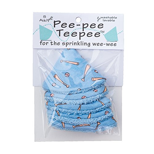 Image of Beba Bean Pee-Pee Teepee Cellophane Bag - Baseball