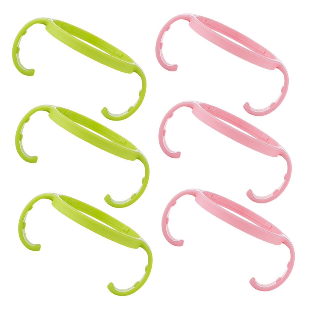 6Pcs Bottle Handles for Wide Mouth Feeders Removable Nursing Grip Handles Comfortable Design for Wide Mouth Bottles