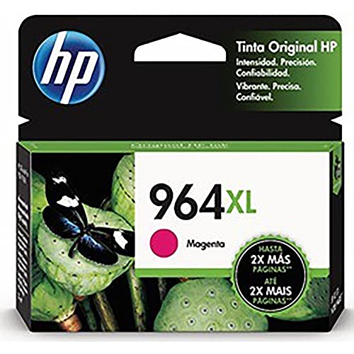 Cartucho HP 964 XL Magenta Original Alto Rendimiento (3JA55AL) Para HP OfficeJet Pro 9010, 9016, 901