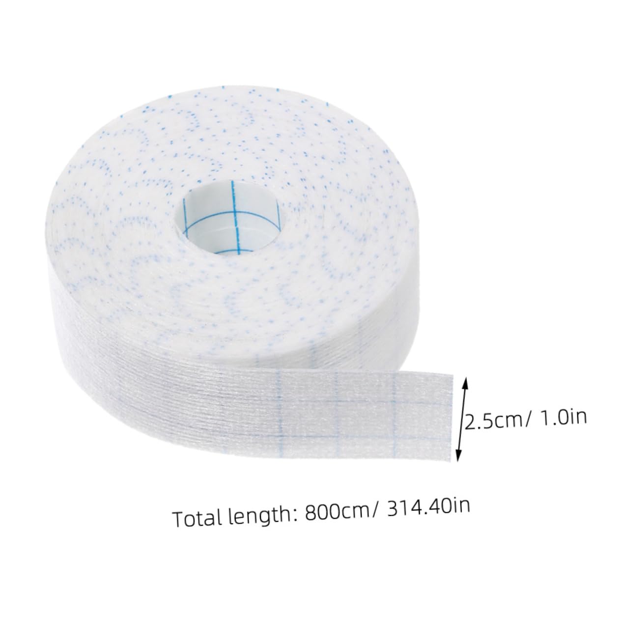 NULYLU Sweat Protector for Clothing Breathable Absorbent Collar Pads 8m Roll Self-adhesive Liner for Hats