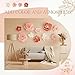 Cholemy 24 Pcs Tissue Paper Flowers, Crepe Paper Flowers Decorations 8