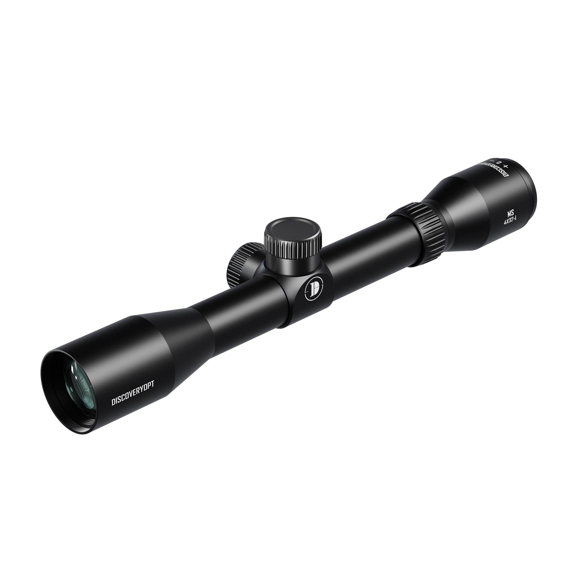 MS 4x32 Compact Rifle Scope, Shockproof MIL-Dot Reticle Scope for Spring Piston Air Rifle, Lightweight Hunting Riflescope