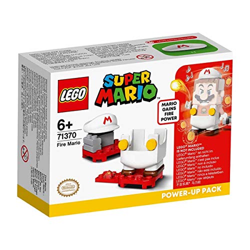 LEGO 71370 Super Mario Feuer-Mario - Anzug, Erweiterungsset, Feuer Power-Up Pack – Ansicht 6