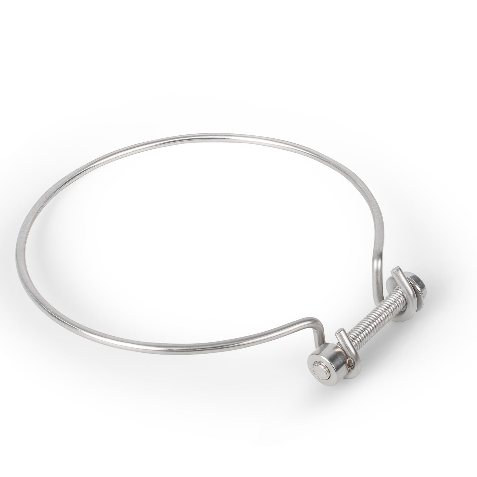 79210400 - Conjunto de abrazadera de luz para piscina y spa, adecuado para Pentair de una sola tensión de repuesto de abrazadera de alambre de luz de piscina, con tuerca de soldadura