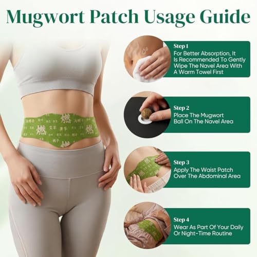 Image of Japanese Herbal Balance Patch for Belly Button, Plant-Based Waist Patch with Comfortable Adhesive Design, Slimming Support Sticker for Daily Topical Use