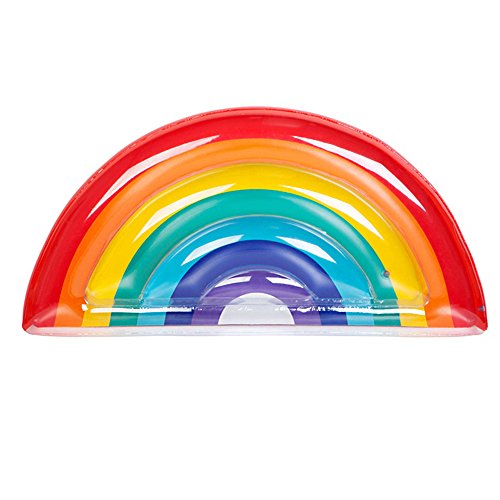 Rancross™ Aufblasbare Luftmatratze Regenbogen Luftliege Cover