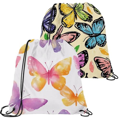 Sac à cordon étanche sport et voyage pour homme et femme lot de 2