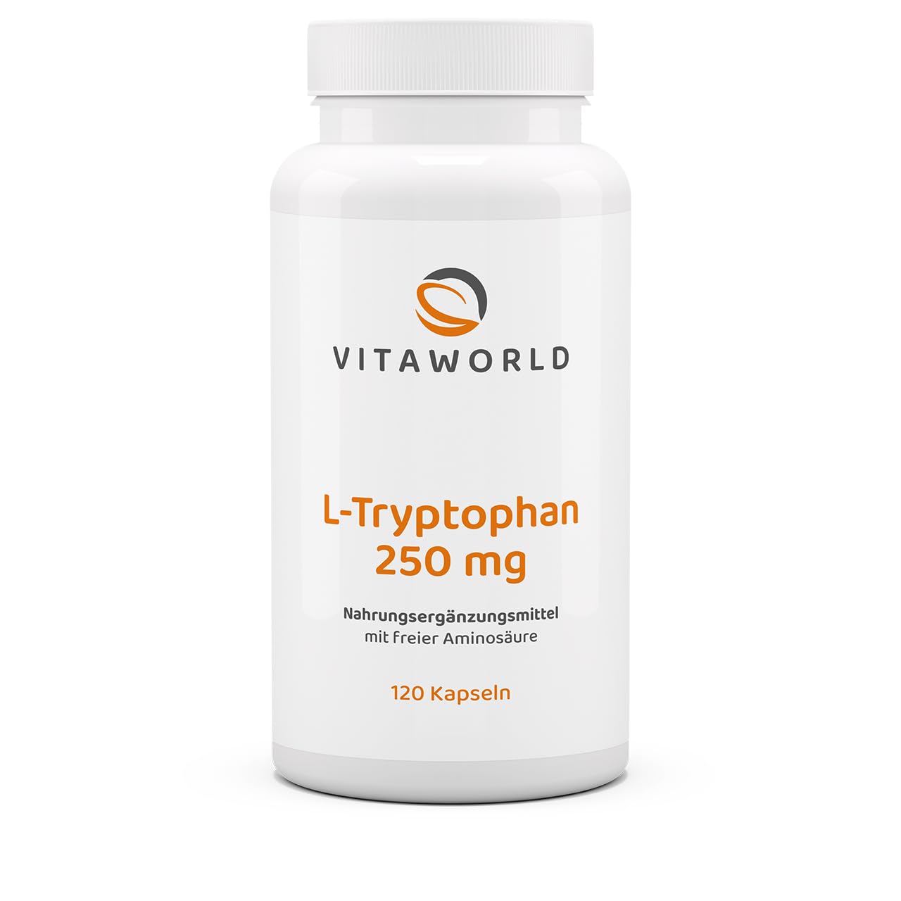 3er Pack Vita World L-Tryptophan 250mg 3 x 120 Kapseln Vegan Apotheker-Herstellung