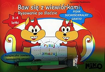 Paperback Baw sie z wiewiorkami Rysowanie po sladzie [Polish] Book